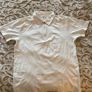 Versace Cream Polo Shirt